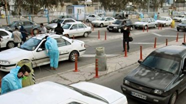اجرای طرح فاصله گذاری اجتماعی در ورودی و خروجی شهر‌های فارس