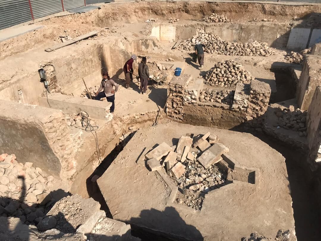 مرحله دوم مرمت حمام تاریخی خنج فارس آغاز شد