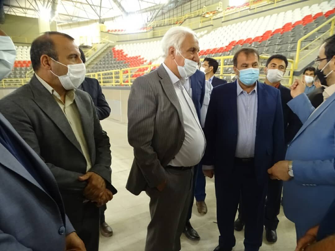 سالن ورزشی ۶ هزار نفری شیراز خرداد ماه ۱۴۰۰ به بهره برداری می‌رسد