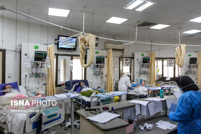 کرونا ۳۵۰۰ نفر را در فارس بستری کرد؛ افزایش نگران کننده بیماران بد حال