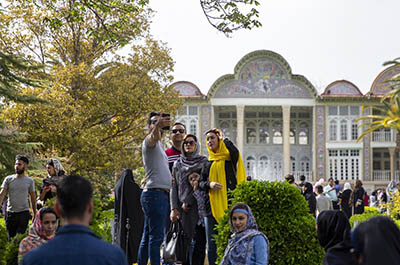 ۱۴۳ هزار نفر در هفته نخست تعطیلات نوروزی از باغ ارم شیراز بازدید کردند