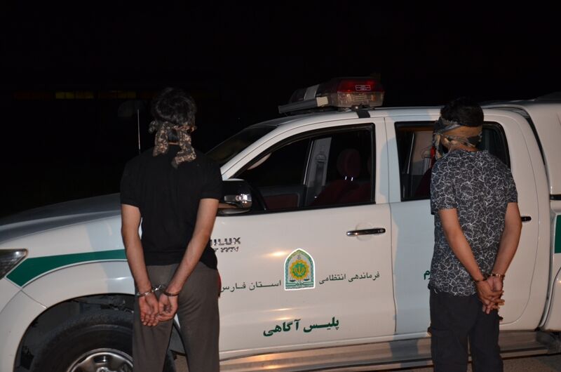 سارقان مسلح گروگان‌گیر در خیابان‌های شیراز دستگیر شدند