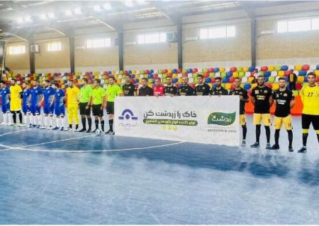 برتری تیم ملی فوتسال عراق مقابل یک باشگاه فارس در شیراز