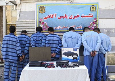 ۷۷ سارق طی یک هفته در شیراز دستگیر شدند
