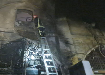 آتش‌سوزی در بازار وکیل شیراز مهار شد 