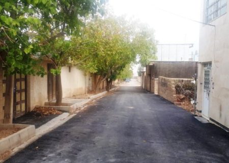 بهسازی و توسعه ۱۴۸ هزار متر مربع از معابر روستایی شهرستان شیراز