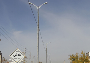 طرح روشنایی شهرک رکن‌آباد شیراز به بهره‌برداری رسید