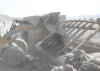 ۶ کارگاه غیرمجاز مصالح ساختمانی در مرودشت تعطیل شدند