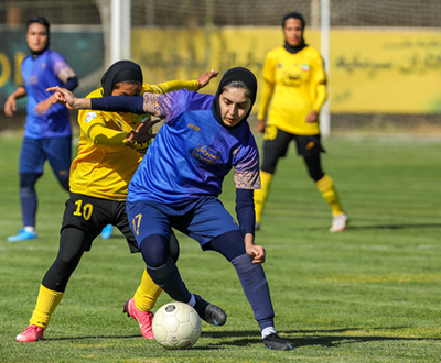 ایساتیس فارس در لیگ برتر فوتبال بانوان مقابل گاز ایلام شکست خورد