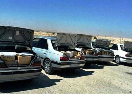 ۵۴ خودرو حامل کالای قاچاق طی ۳ روز در فارس توقیف شد