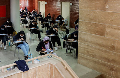 ۵۵ درصد داوطلبان آزمون ارشد در فارس زنان هستند