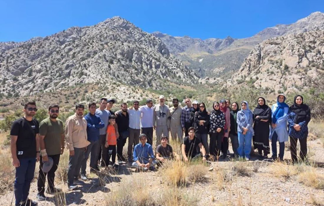 فعالان محیط‌زیست انار از پارک ملی خبر بازدید کردند