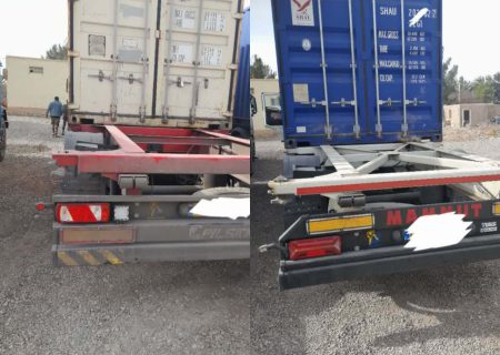 توقیف دو کامیون حامل سوخت قاچاق در عملیات پلیس شهرستان انار