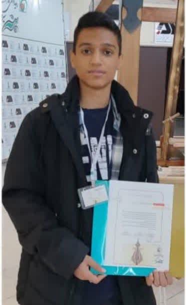 کسب مقام توسط دانش‌آموز اناری در رویداد ملی کارآفرینی «پته سیرجان»