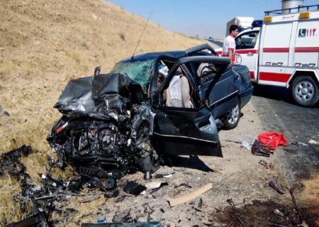 عدم توجه به جلو، علت ۴۷ درصد از تصادفات برون شهری استان کرمان