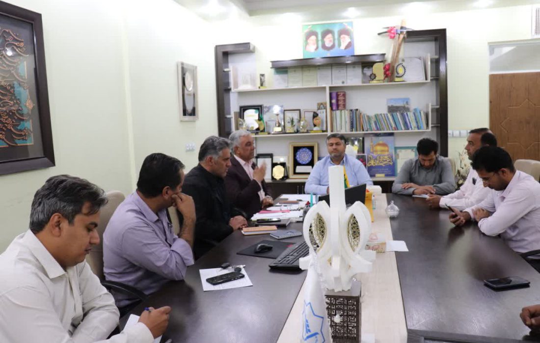 گزارش تصویری نشست ستاد مدیریت بحران شهرداری انار
