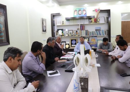 گزارش تصویری نشست ستاد مدیریت بحران شهرداری انار