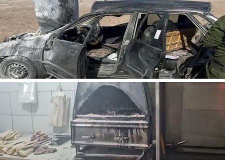 مهار دو حادثه آتش‌سوزی توسط آتش‌نشانان شهرداری انار